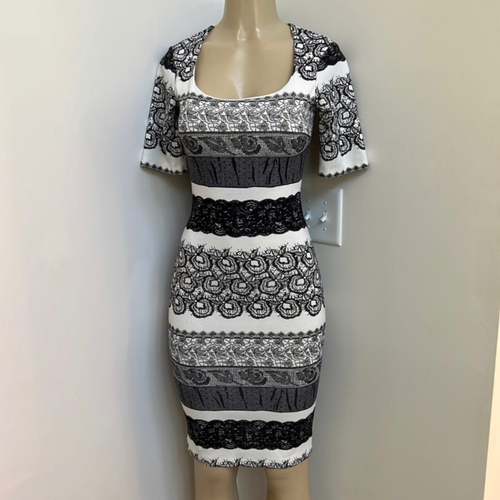 Kardashian Killection body hugging dress.